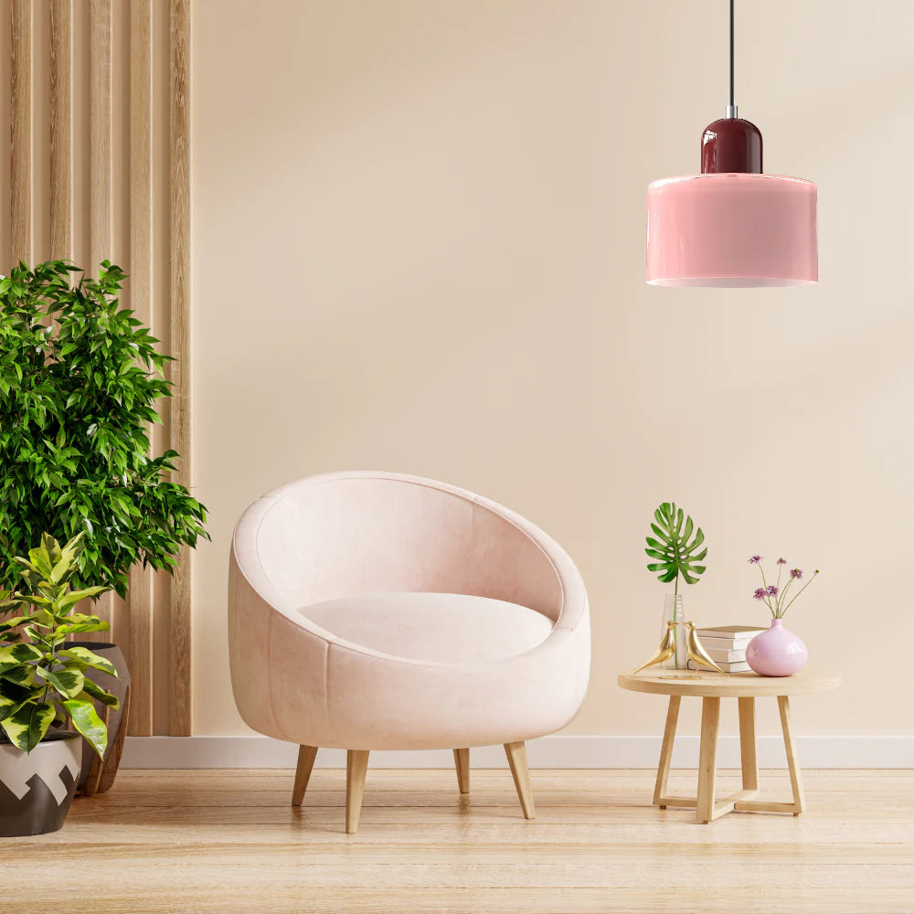 The Morandi Cylinder Pendant Light