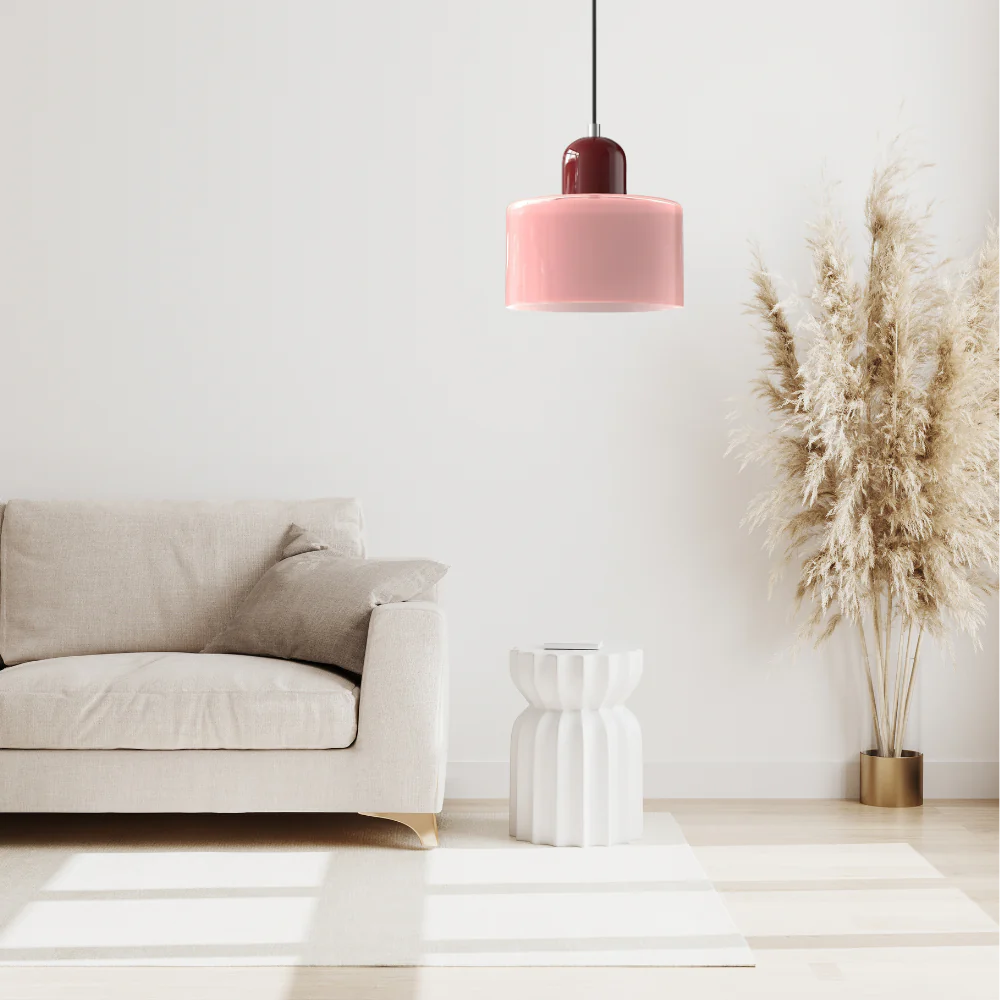 The Morandi Cylinder Pendant Light