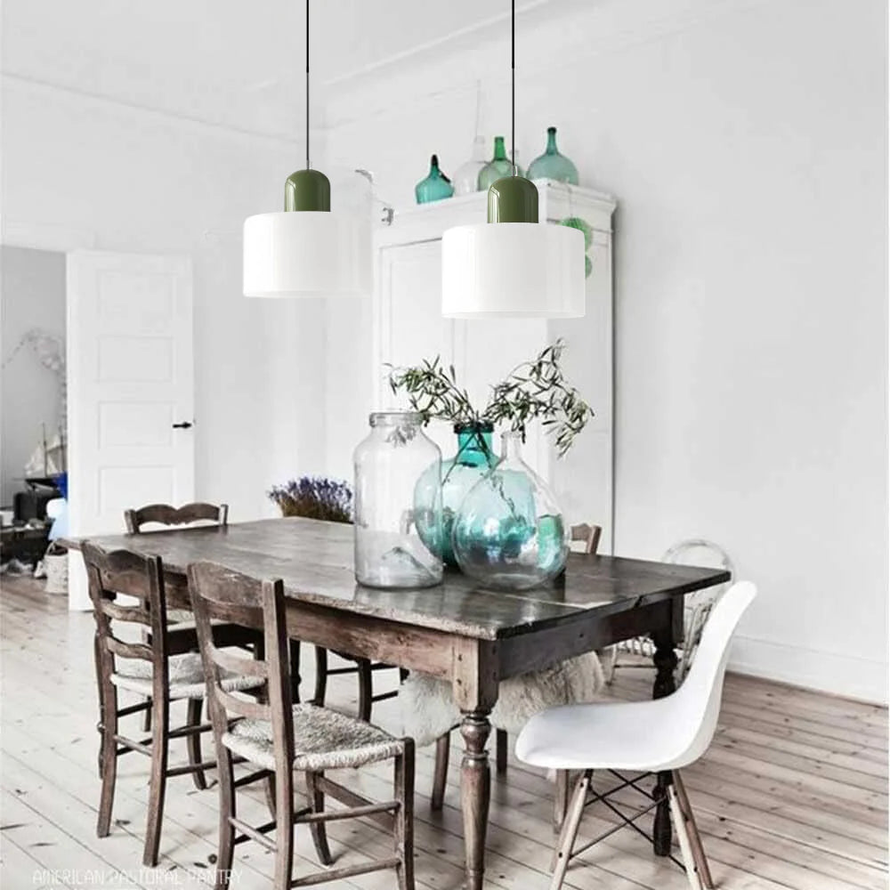 The Morandi Cylinder Pendant Light