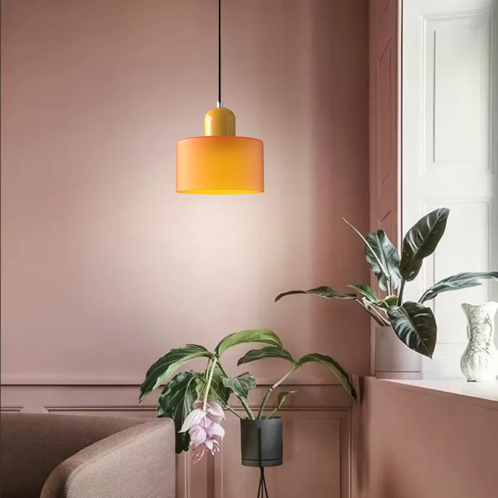 The Morandi Cylinder Pendant Light