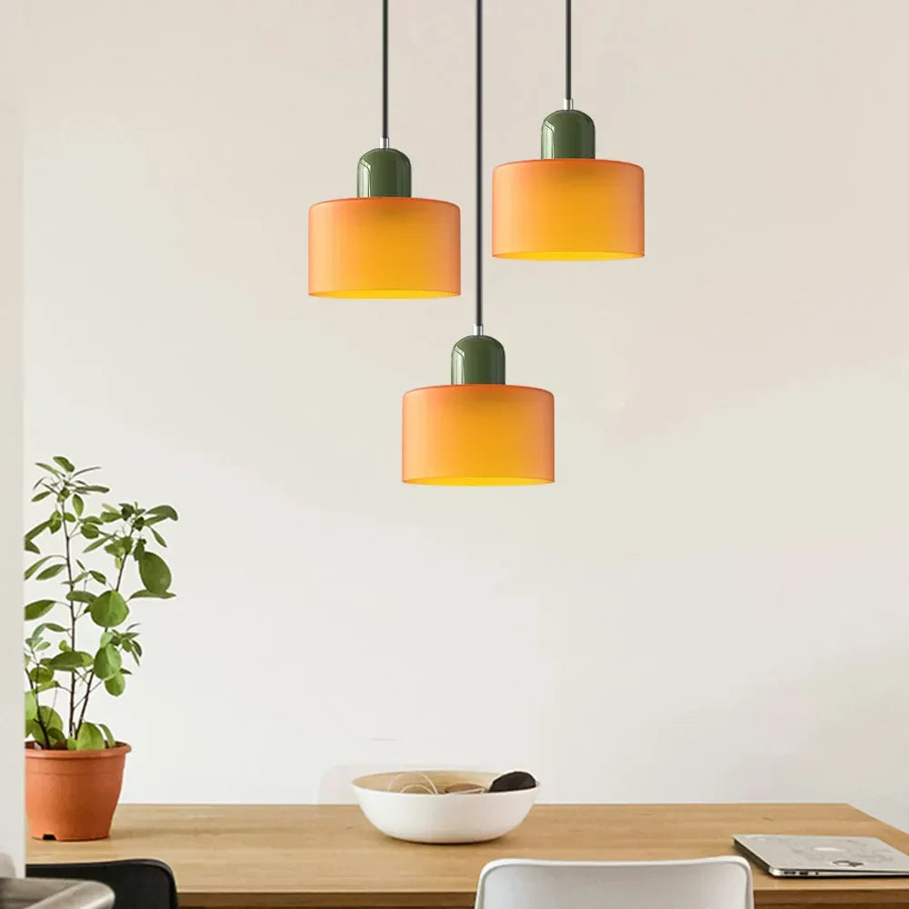 The Morandi Cylinder Pendant Light