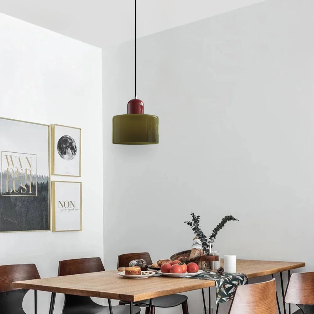 The Morandi Cylinder Pendant Light