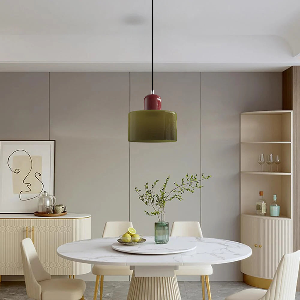 The Morandi Cylinder Pendant Light