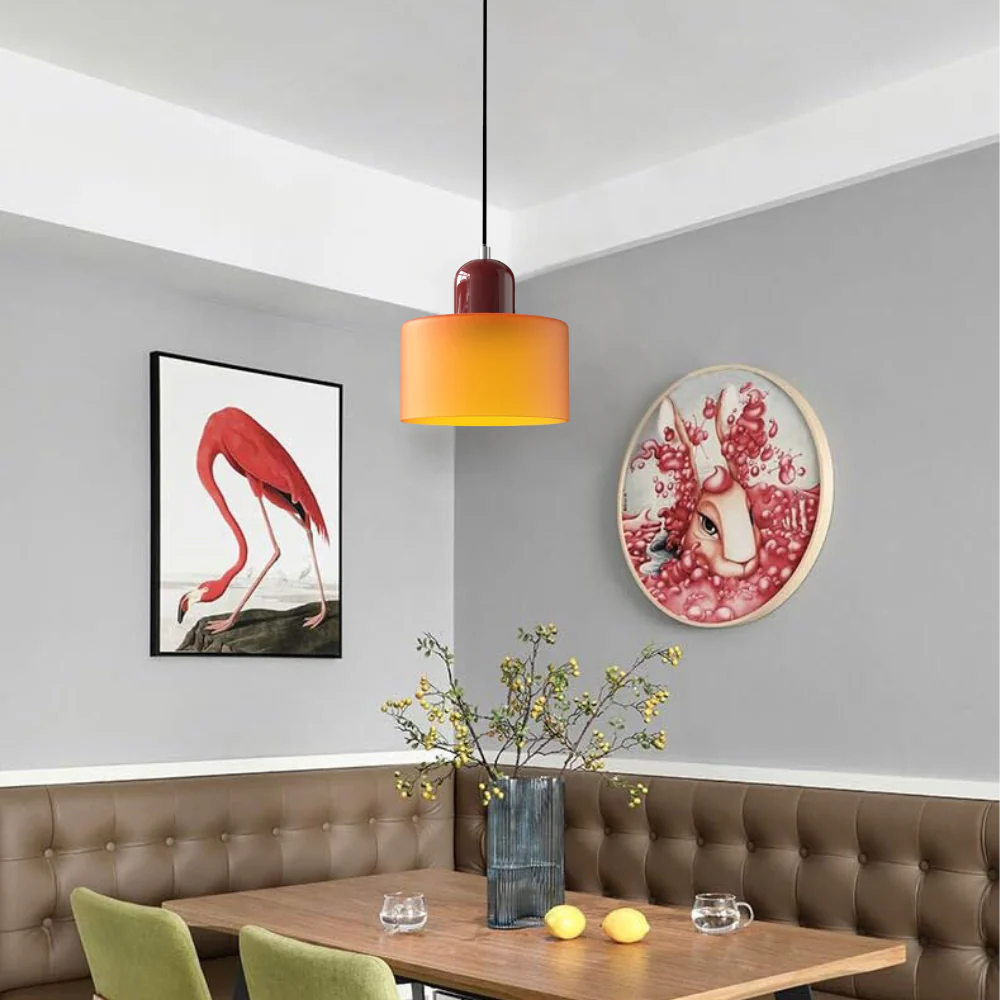 The Morandi Cylinder Pendant Light