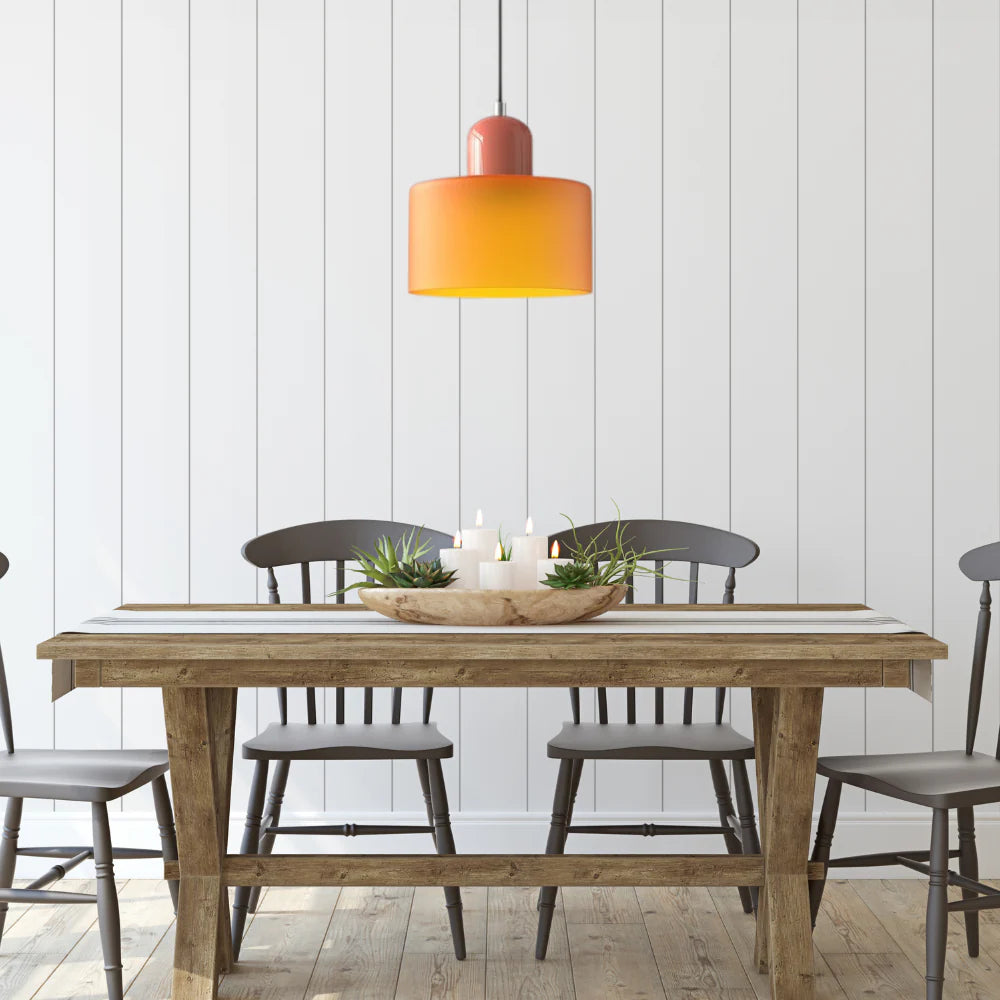 The Morandi Cylinder Pendant Light