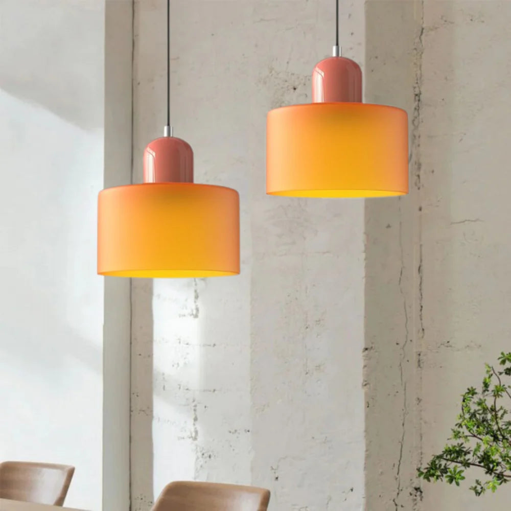 The Morandi Cylinder Pendant Light