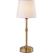 Antique Brass Cordless LED Table Lamp