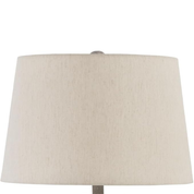 25-Inch Smoky Brown Paper Table Lamp – Modern Casual Design