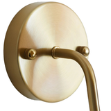 Stylish 11.4 Inch Natural Brown & Beige Rattan LED Rechargeable Cordless Wall Lamp