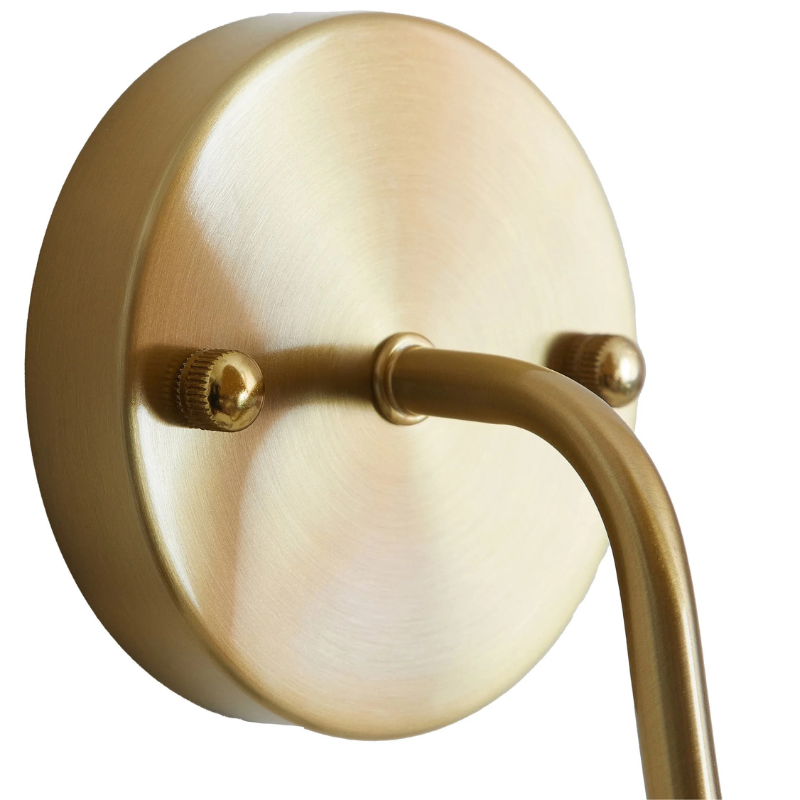 Stylish 11.4 Inch Natural Brown & Beige Rattan LED Rechargeable Cordless Wall Lamp