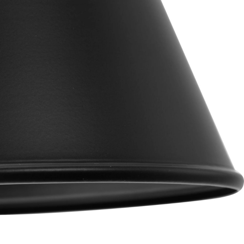 Dimmable 10.75 Inch Black Plug In Wall Lamp with Adjustable Metal Shade