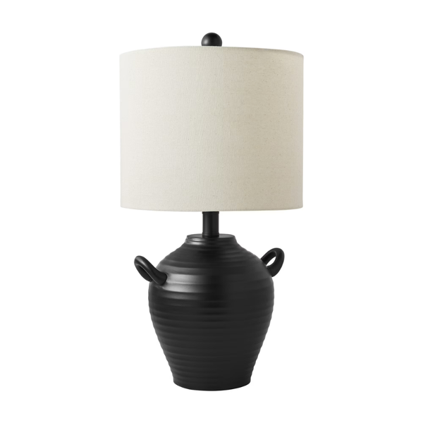 Classic 20 Inch Black Table Lamp with Shade