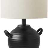 Classic 20 Inch Black Table Lamp with Shade