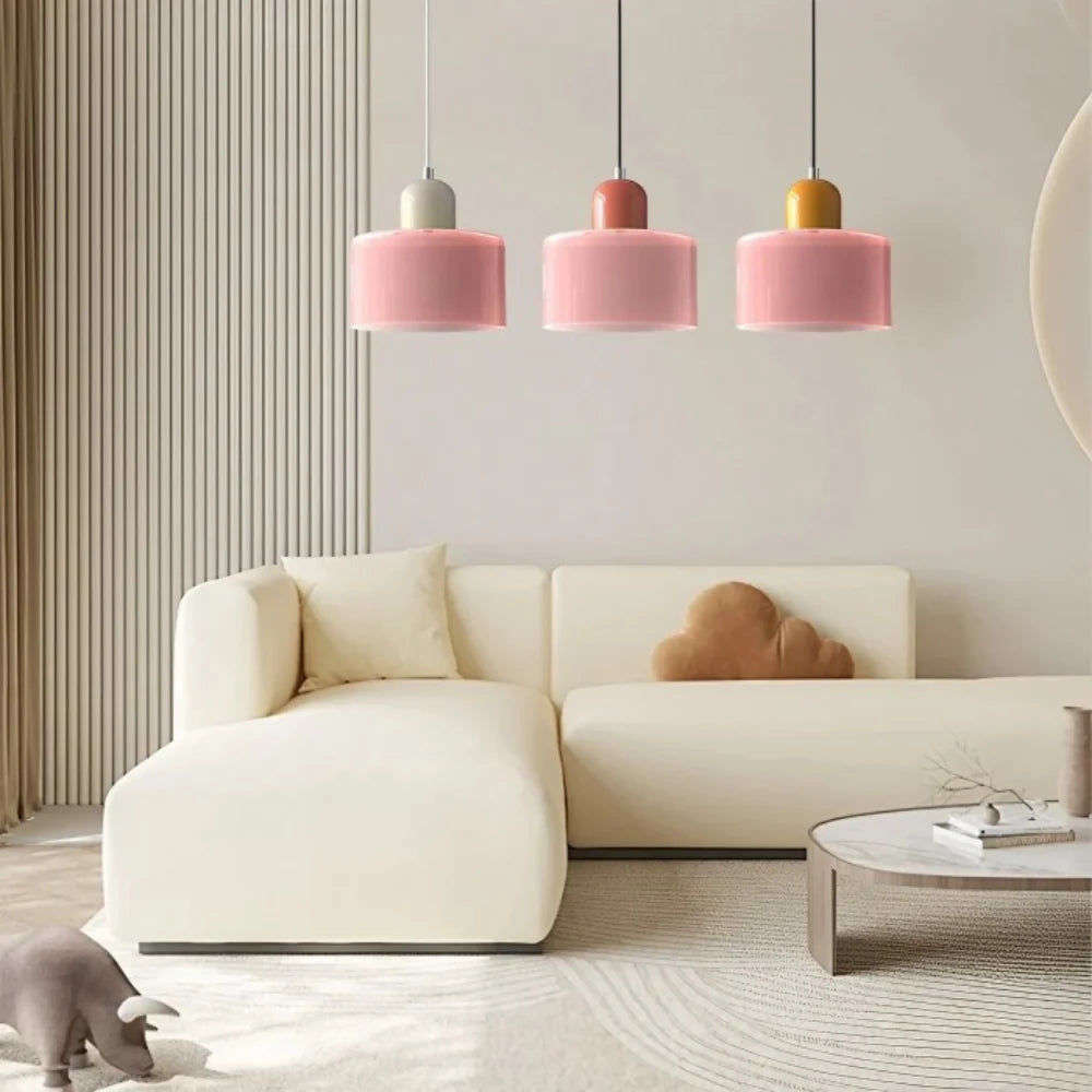 The Morandi Cylinder Pendant Light