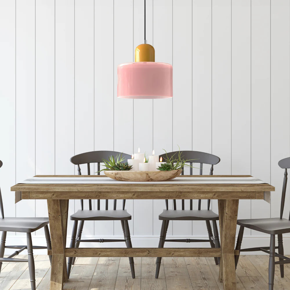 The Morandi Cylinder Pendant Light