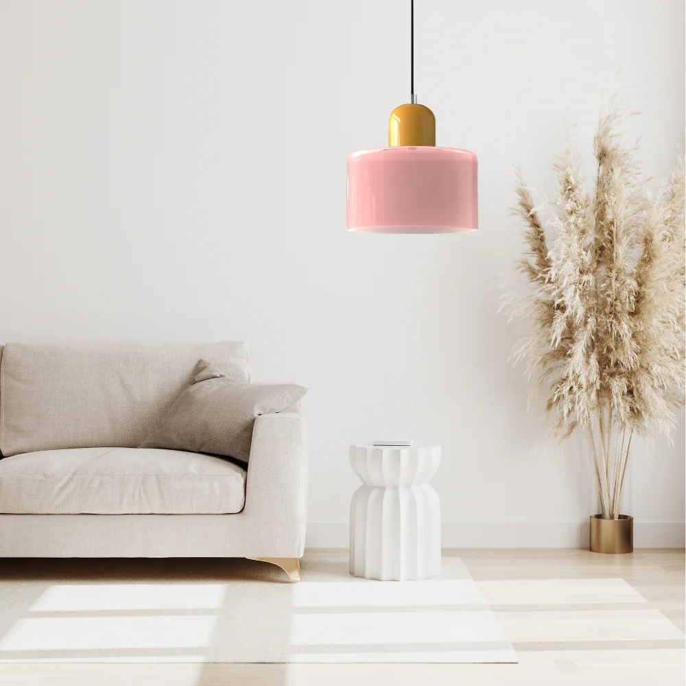 The Morandi Cylinder Pendant Light